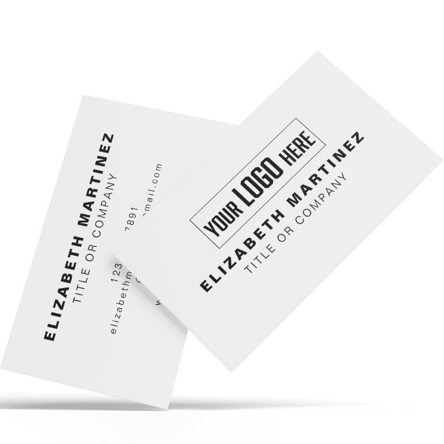 Carte De Visite Logo d'entreprise Simple Moderne Minimal Professio (Créateur téléchargé)