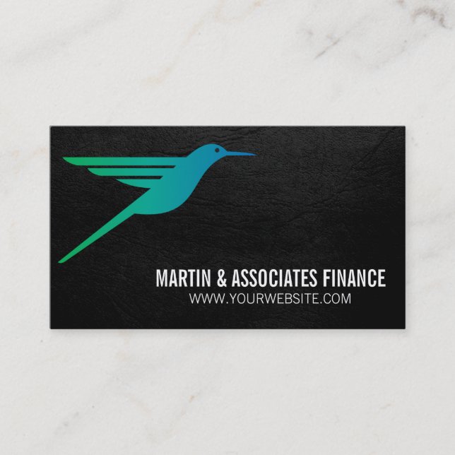 Carte De Visite Logo des colibris (Devant)