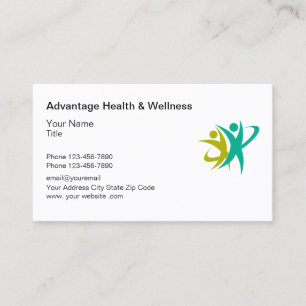 Carte de visite Logo des services de santé