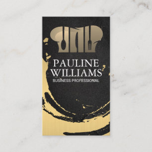 Carte De Visite Logo du chef Casquette   Outils de cuisine   Culin