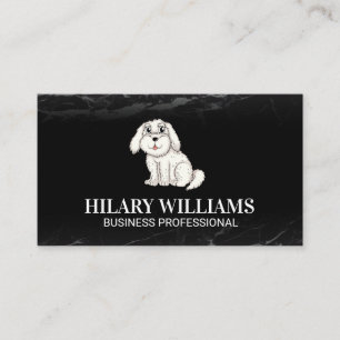 Carte De Visite Logo du chien Services animaux