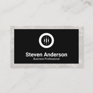 Carte De Visite Logo du Stock d'entreprise