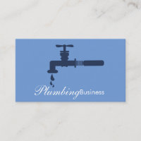 Carte de visite Logo Entreprise Plomberie Robinett