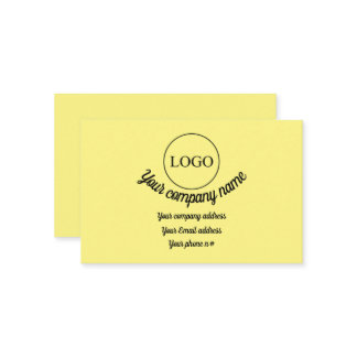 Carte De Visite Logo et détails personnalisés