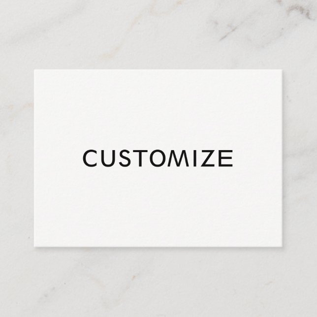 Carte De Visite Logo fait sur commande d'affaires de blanc de (Devant)