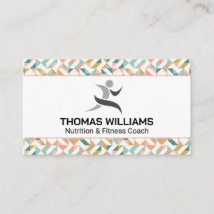 Carte De Visite Logo Fitness moderne