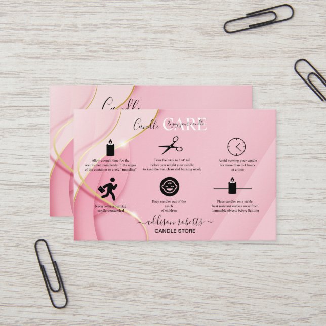 Carte De Visite Logo Holographique moderne élégant violet (Devant/Arrière en situation)