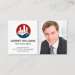Carte De Visite Logo immobilier   Business Man