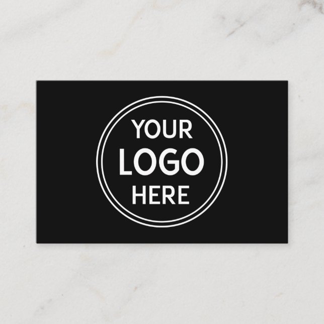 Carte De Visite Logo Marque sur Mesure pour Votre (Devant)