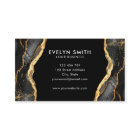 Logo moderne Black Gold Agate
