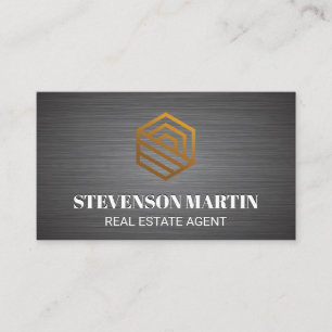 Carte De Visite Logo moderne   Conception de maisons immobilières
