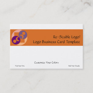 Carte De Visite Logo Moon Planet