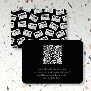 Carte De Visite Logo ou photo placés aléatoirement