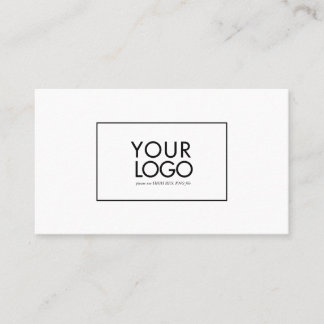 Carte De Visite Logo personnalisé