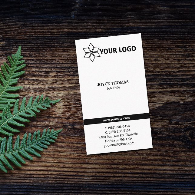Carte De Visite Logo personnalisé (Créateur téléchargé)