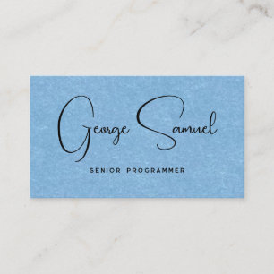 Carte De Visite Logo Personnalisé Moderne Simple Minimaliste Média