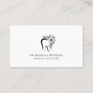 Carte De Visite Logo pour dentiste