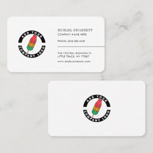 Carte De Visite Logo professionnel moderne personnalisé