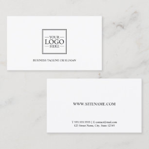 Carte De Visite Logo professionnel personnalisé