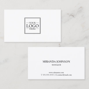 Carte De Visite Logo professionnel personnalisé