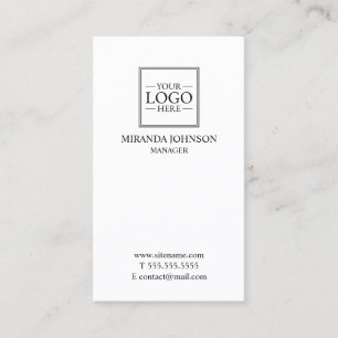 Carte De Visite Logo professionnel personnalisé
