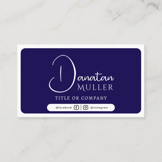 Carte De Visite Logo professionnel PRO QR Code (Dos)