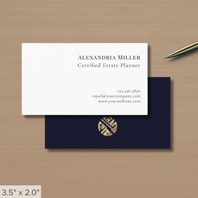 Carte De Visite Logo professionnel simple et minimal (Créateur téléchargé)