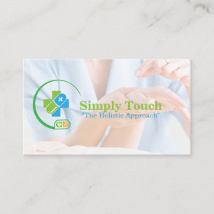 Carte De Visite Logo Santé Médecine Acupuncture Holistique
