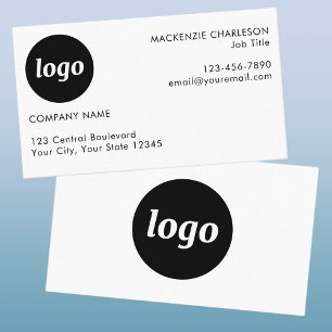 Carte De Visite Logo simple et texte