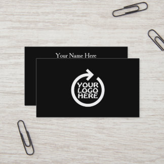 Carte De Visite Logo Simple Moderne Professionnel
