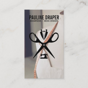 Carte De Visite Logo sur mesure Seamstress Mannequin