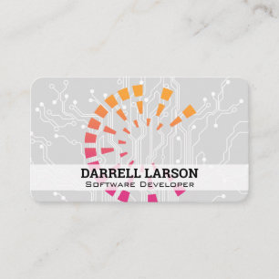 Carte De Visite Logo Tech Coloré   Ai   Centre de Données
