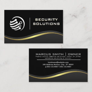 Carte De Visite Logo Tech Security