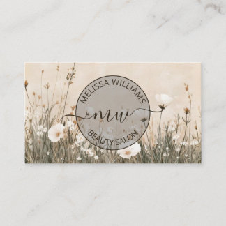 Carte De Visite Logo Wildflowers