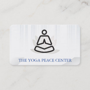 Carte De Visite Logo Yoga   Santé et Bien-être