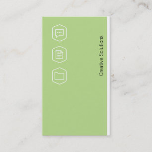 Carte De Visite Logos Corporate Variation (olivine)