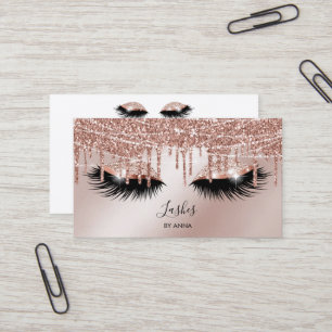 Carte De Visite Long Lash Extension maquillage Artiste Beauté Salo