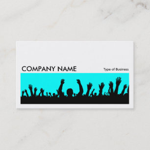Carte De Visite Long Picture 0109 - Concert Crowd