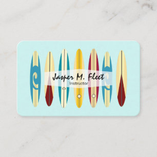 Carte De Visite Longboards Vintages