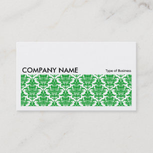 Carte De Visite Longue Image 0126 - Damas Vert Herbe