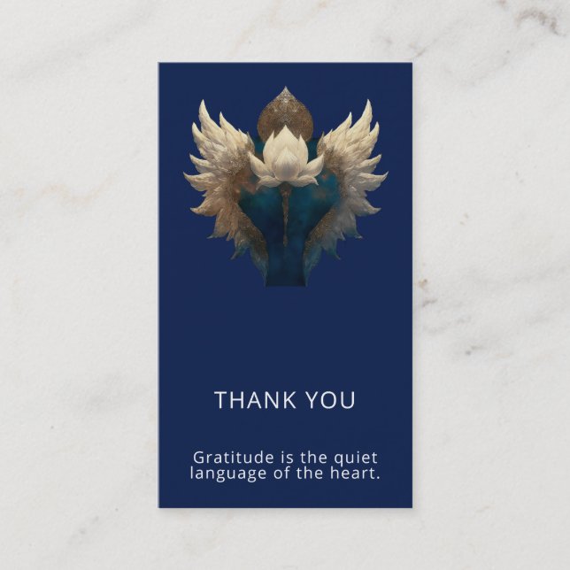 Carte De Visite LOTUS ASCENDANT l LOTUS AILÉ (Devant)