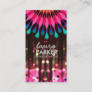 Carte De Visite Lotus Glow Parties scintillant Sparkle maquillage 