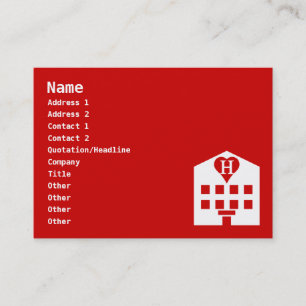 Carte De Visite Love Hotel Japanese Emoji