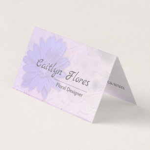Carte De Visite Lovely Lavender Floral
