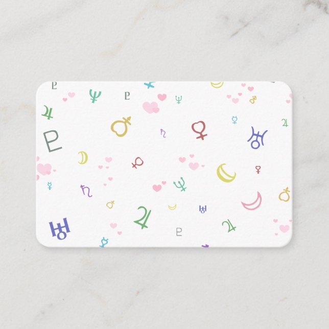 Carte De Visite Lovely planets (Devant)