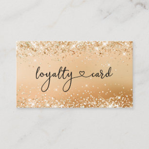 Carte De Visite Loyalität Karte Parties scintillant 5 clous Lashes