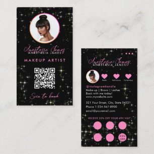 Carte De Visite Loyauté des codes QR pour petites entreprises