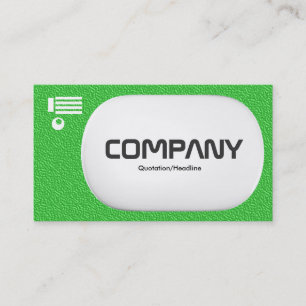 Carte De Visite Lozenge 3d - Texture verte brillante