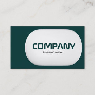 Carte De Visite Lozenge 3d - Vert foncé