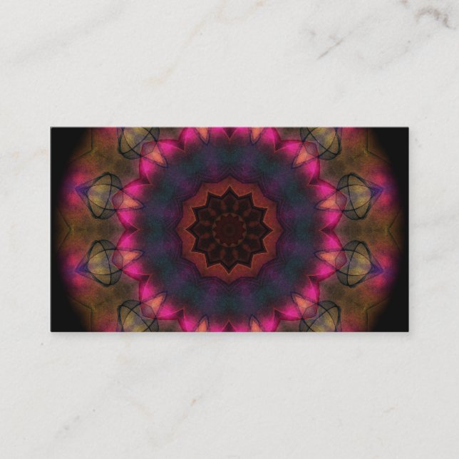 Carte De Visite Lueur de plaid (Devant)
